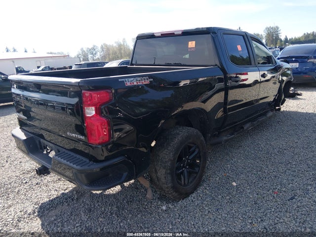 45367805 :رقم المزاد ، 3GCPDCEKXNG540277 vin ، 2022 Chevrolet Silverado 1500 Custom Trail Boss مزاد بيع
