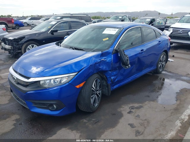 Honda Civic Ex-t 2018 JHMFC1F35JX035360 Image 2