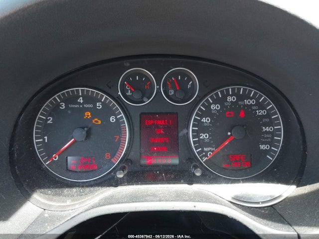 Aukcja sprzedaży 2008 Audi A3 2.0t, vin: WAUHE78P28A171821, numer aukcji: 45367942