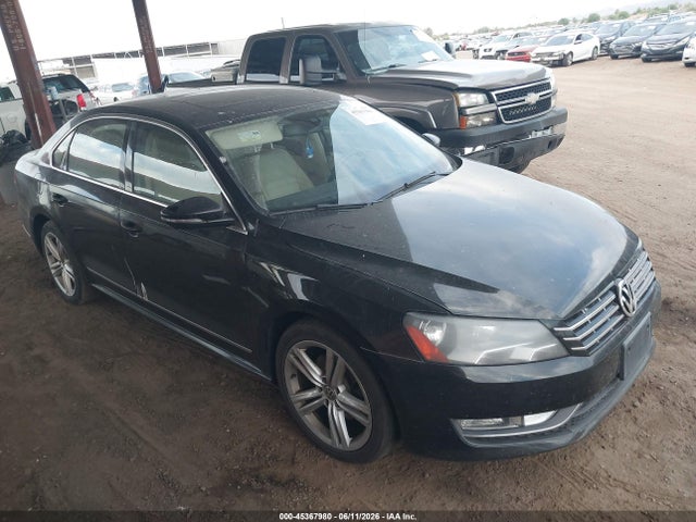 2012 Volkswagen Passat 2.0l Tdi Se მანქანა იყიდება აუქციონზე, vin: 1VWBN7A39CC017343, აუქციონის ნომერი: 45367980