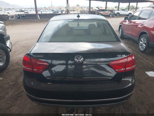 45367980 :رقم المزاد ، 1VWBN7A39CC017343 vin ، 2012 Volkswagen Passat 2.0l Tdi Se مزاد بيع