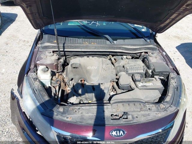 45368170 :رقم المزاد ، 5XXGM4A76DG133291 vin ، 2013 Kia Optima Lx مزاد بيع