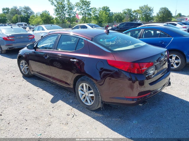 45368170 :رقم المزاد ، 5XXGM4A76DG133291 vin ، 2013 Kia Optima Lx مزاد بيع