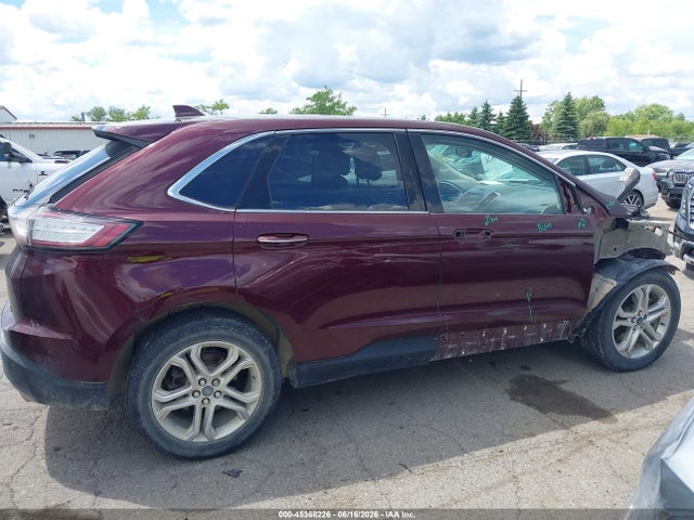 45368226 :رقم المزاد ، 2FMPK4K91HBC11824 vin ، 2017 Ford Edge Titanium مزاد بيع