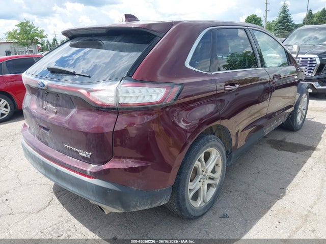 45368226 :رقم المزاد ، 2FMPK4K91HBC11824 vin ، 2017 Ford Edge Titanium مزاد بيع