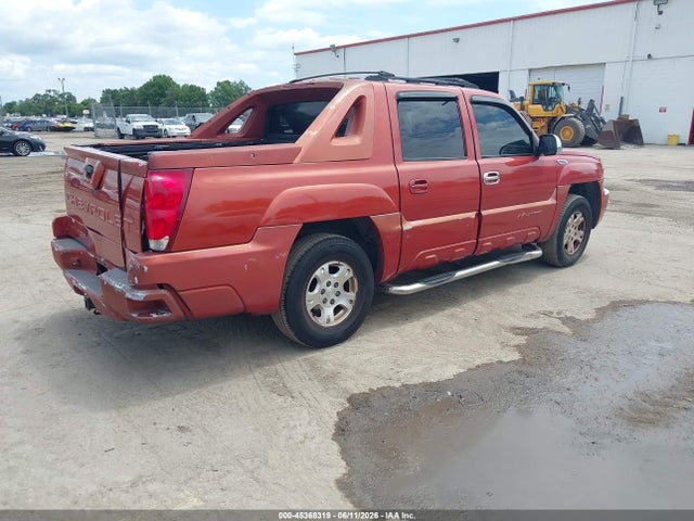 2002 Chevrolet Avalanche 1500 მანქანა იყიდება აუქციონზე, vin: 3GNEK13T42G243828, აუქციონის ნომერი: 45368319