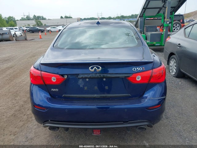 Продаж на аукціоні авто 2016 Infiniti Q50 3.0t Red Sport 400, vin: JN1FV7AR6GM451053, номер лоту: 45368332