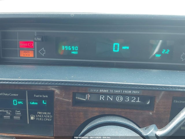 Aukcja sprzedaży 1993 Cadillac Deville, vin: 1G6CD53B2P4287343, numer aukcji: 45368342