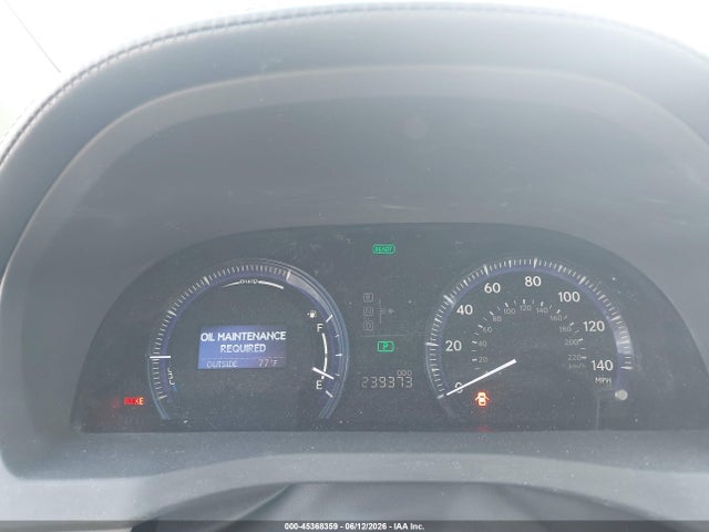 Aukcja sprzedaży 2010 Lexus Hs 250h Premium, vin: JTHBB1BA4A2015605, numer aukcji: 45368359