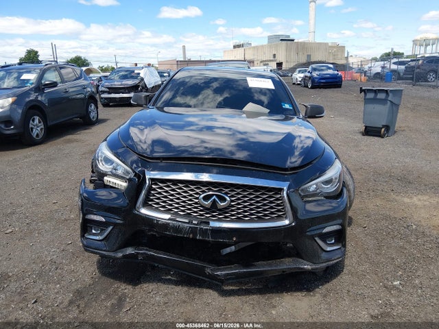 2019 Infiniti Q50 3.0t Luxe მანქანა იყიდება აუქციონზე, vin: JN1EV7AR0KM552674, აუქციონის ნომერი: 45368462