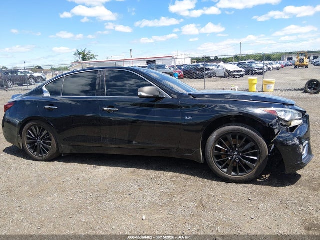 2019 Infiniti Q50 3.0t Luxe მანქანა იყიდება აუქციონზე, vin: JN1EV7AR0KM552674, აუქციონის ნომერი: 45368462