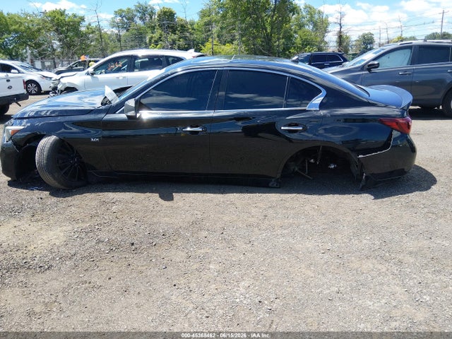 2019 Infiniti Q50 3.0t Luxe მანქანა იყიდება აუქციონზე, vin: JN1EV7AR0KM552674, აუქციონის ნომერი: 45368462