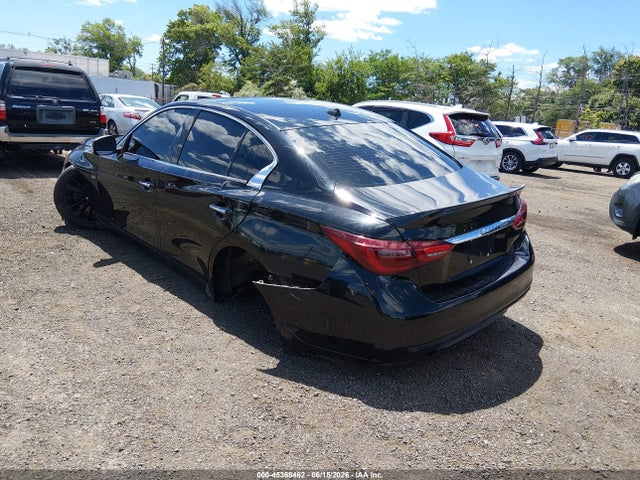 2019 Infiniti Q50 3.0t Luxe მანქანა იყიდება აუქციონზე, vin: JN1EV7AR0KM552674, აუქციონის ნომერი: 45368462