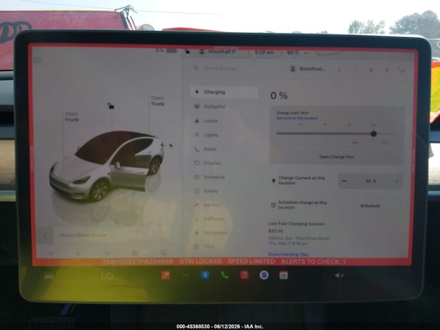 Aukcja sprzedaży 2023 Tesla Model Y Awd/long Range Dual Motor All-wheel Drive, vin: 7SAYGDEE7PA024656, numer aukcji: 45368530