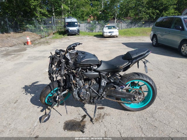 2022 Yamaha Mt07 მანქანა იყიდება აუქციონზე, vin: JYARM32E0NA006593, აუქციონის ნომერი: 45368743