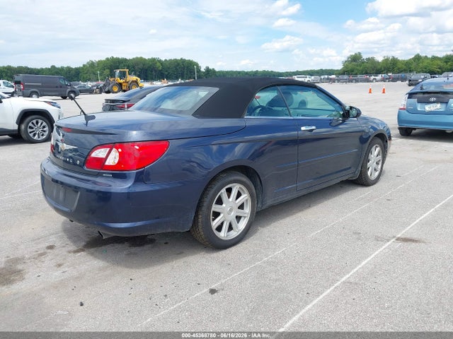 2008 Chrysler Sebring Limited მანქანა იყიდება აუქციონზე, vin: 1C3LC65M68N608594, აუქციონის ნომერი: 45368780
