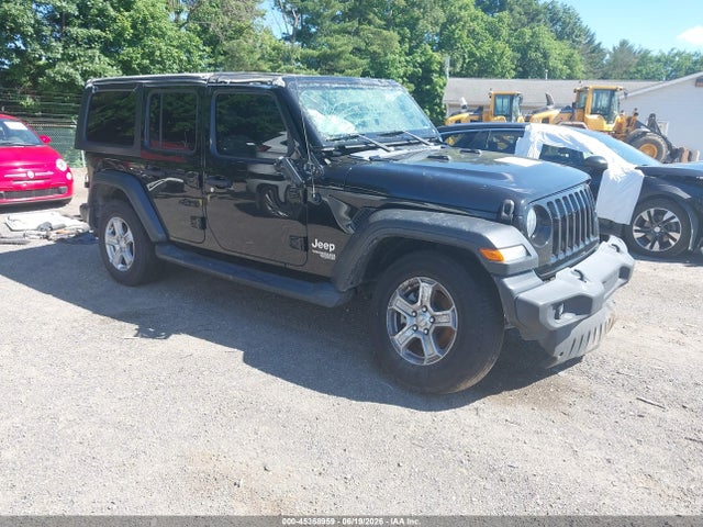 2018 Jeep Wrangler Unlimited Sport S 4x4 მანქანა იყიდება აუქციონზე, vin: 1C4HJXDG5JW196550, აუქციონის ნომერი: 45368959