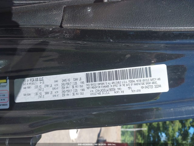 2018 Jeep Wrangler Unlimited Sport S 4x4 მანქანა იყიდება აუქციონზე, vin: 1C4HJXDG5JW196550, აუქციონის ნომერი: 45368959