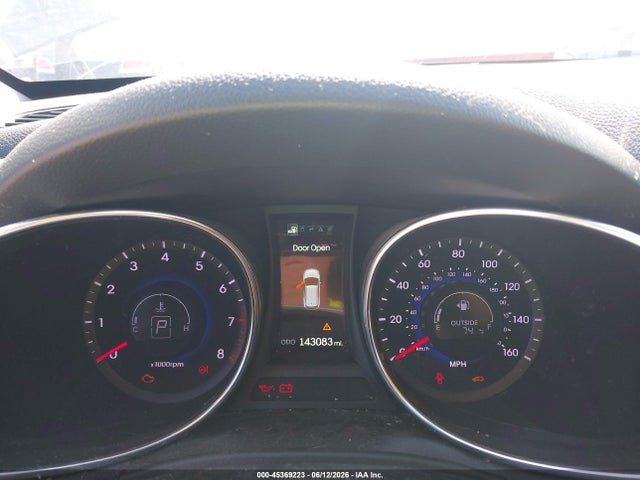 2014 Hyundai Santa Fe Limited მანქანა იყიდება აუქციონზე, vin: KM8SRDHF4EU076976, აუქციონის ნომერი: 45369223