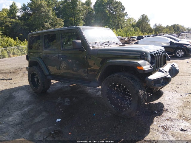 Auction sale of the 2022 Jeep Wrangler Unlimited Sahara Altitude 4x4, vin: 1C4HJXEM7NW162457, lot number: 45369233