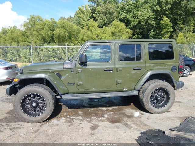 Aukcja sprzedaży 2022 Jeep Wrangler Unlimited Sahara Altitude 4x4, vin: 1C4HJXEM7NW162457, numer aukcji: 45369233