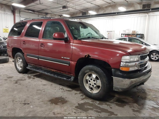 Продаж на аукціоні авто 2001 Chevrolet Tahoe Lt, vin: 1GNEK13T31J179665, номер лоту: 45369235