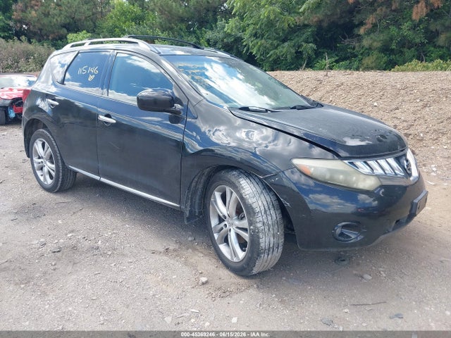 Auction sale of the 2009 Nissan Murano Le, vin: JN8AZ18WX9W115146, lot number: 45369246