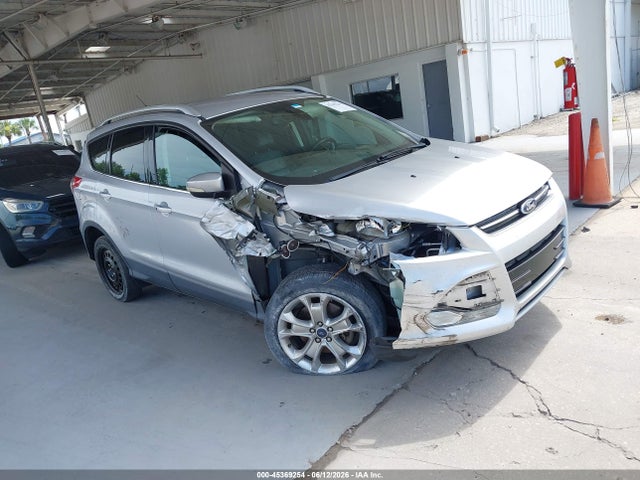 2014 Ford Escape Titanium მანქანა იყიდება აუქციონზე, vin: 1FMCU0J9XEUB55519, აუქციონის ნომერი: 45369254