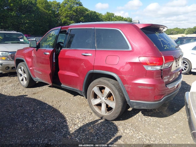 45369255 :رقم المزاد ، 1C4RJFBGXEC578288 vin ، 2014 Jeep Grand Cherokee Limited مزاد بيع