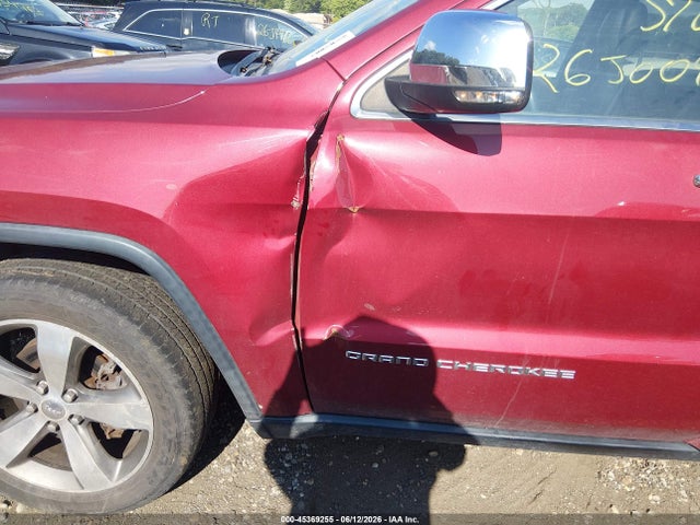 45369255 :رقم المزاد ، 1C4RJFBGXEC578288 vin ، 2014 Jeep Grand Cherokee Limited مزاد بيع
