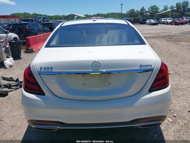 45369375 :رقم المزاد ، WDDUG6EB5KA452698 vin ، 2019 Mercedes-benz S 450 4matic مزاد بيع
