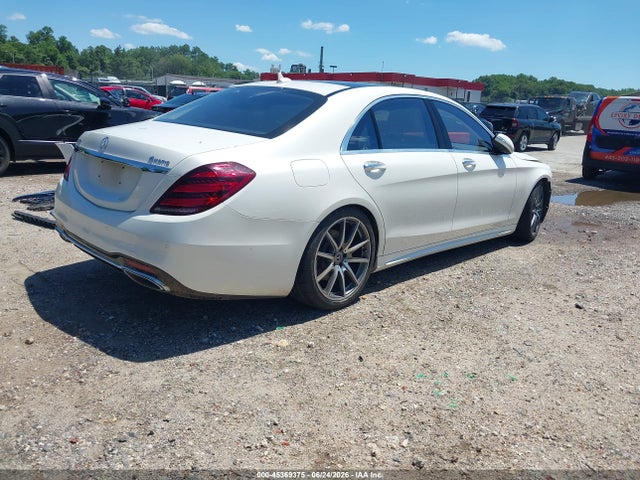 45369375 :رقم المزاد ، WDDUG6EB5KA452698 vin ، 2019 Mercedes-benz S 450 4matic مزاد بيع