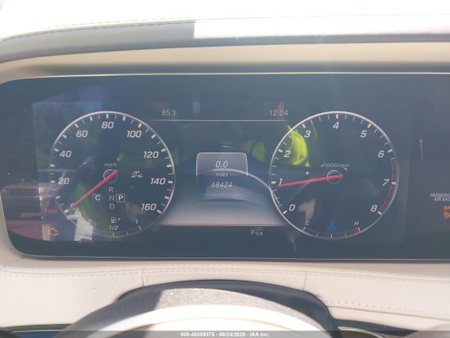45369375 :رقم المزاد ، WDDUG6EB5KA452698 vin ، 2019 Mercedes-benz S 450 4matic مزاد بيع