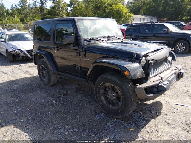 45369430 :رقم المزاد ، 1C4AJWBG2HL526624 vin ، 2017 Jeep Wrangler 75th Anniversary Edition 4x4 مزاد بيع