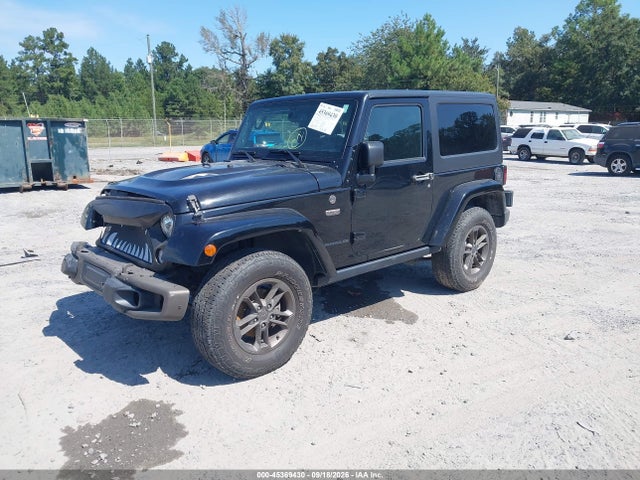 2017 Jeep Wrangler 75th Anniversary Edition 4x4 მანქანა იყიდება აუქციონზე, vin: 1C4AJWBG2HL526624, აუქციონის ნომერი: 45369430