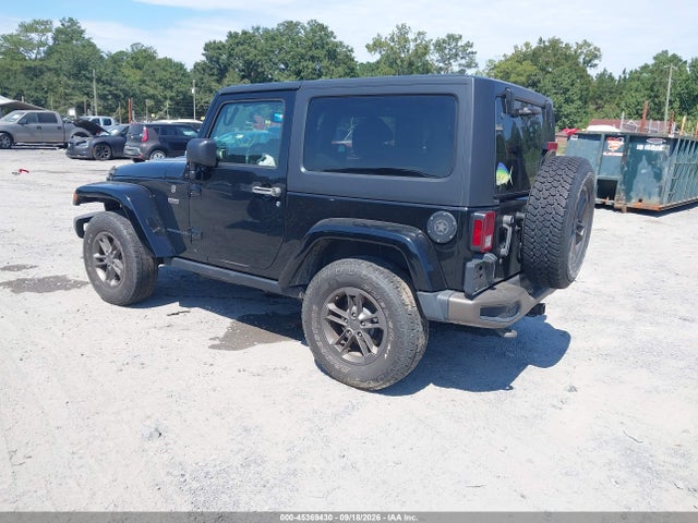 2017 Jeep Wrangler 75th Anniversary Edition 4x4 მანქანა იყიდება აუქციონზე, vin: 1C4AJWBG2HL526624, აუქციონის ნომერი: 45369430