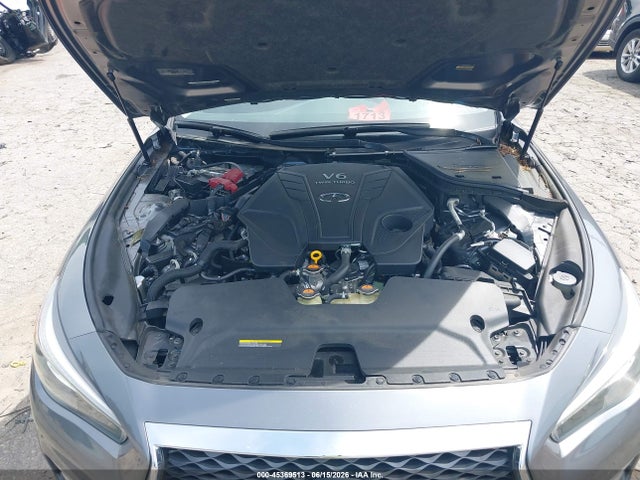 2019 Infiniti Q50 3.0t Luxe მანქანა იყიდება აუქციონზე, vin: JN1EV7AP8KM513684, აუქციონის ნომერი: 45369513