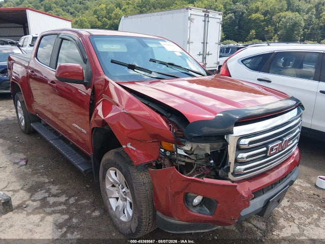 45369567 :رقم المزاد ، 1GTG6BE36F1139404 vin ، 2015 Gmc Canyon Sle مزاد بيع
