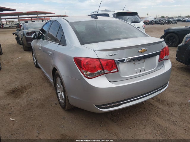 45369574 :رقم المزاد ، 1G1PE5SB9G7220663 vin ، 2016 Chevrolet Cruze Limited 1lt Auto مزاد بيع