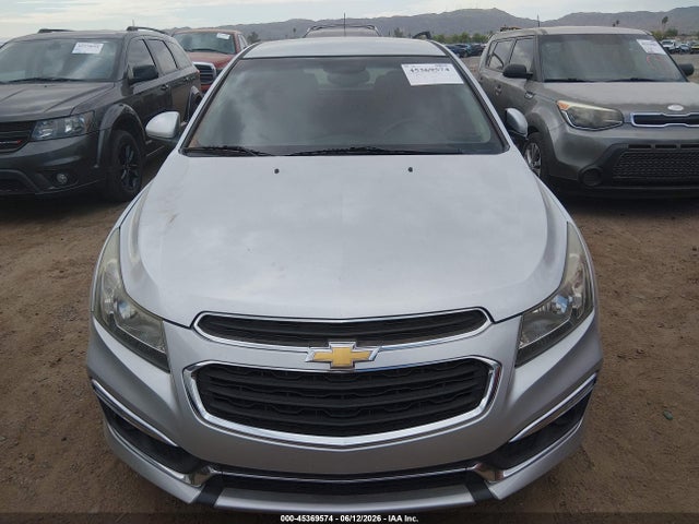 45369574 :رقم المزاد ، 1G1PE5SB9G7220663 vin ، 2016 Chevrolet Cruze Limited 1lt Auto مزاد بيع
