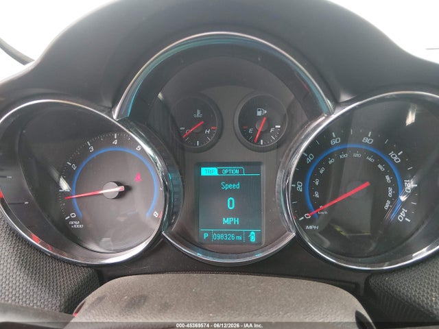 45369574 :رقم المزاد ، 1G1PE5SB9G7220663 vin ، 2016 Chevrolet Cruze Limited 1lt Auto مزاد بيع