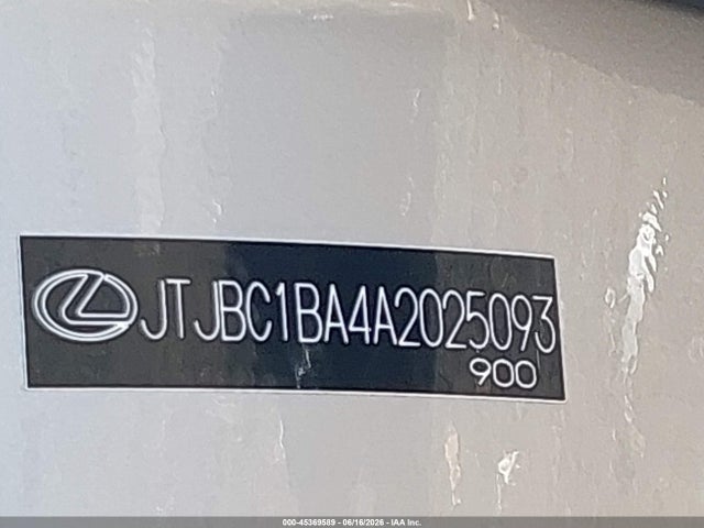 Продаж на аукціоні авто 2010 Lexus Rx 450h, vin: JTJBC1BA4A2025093, номер лоту: 45369589
