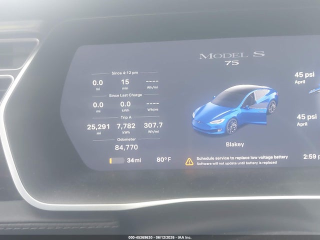 Tesla Model S 60/70/75/85 2016 5YJSA1E12GF173253 Image 14