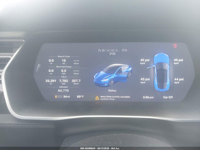 Tesla Model S 60/70/75/85 2016 5YJSA1E12GF173253 Image 7