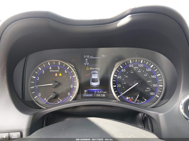 Aukcja sprzedaży 2019 Infiniti Q60 3.0t Luxe, vin: JN1EV7EL7KM291596, numer aukcji: 45369646
