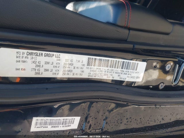 Aukcja sprzedaży 2012 Dodge Durango R/t, vin: 1C4SDJCT3CC138546, numer aukcji: 45369695