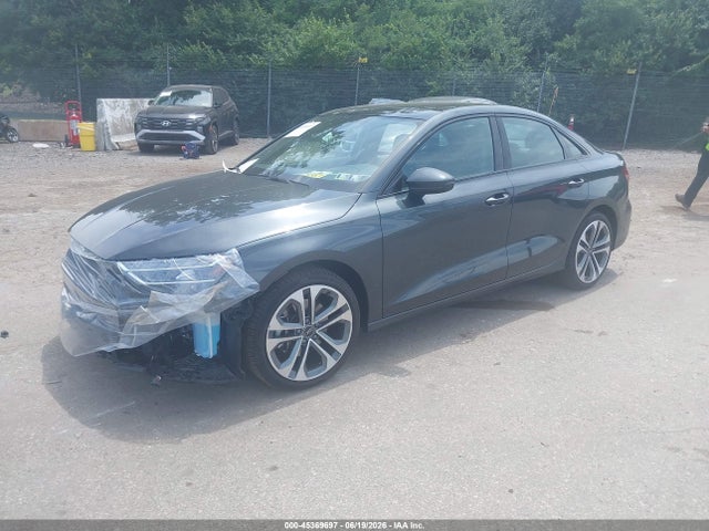 2025 Audi A3 Premium 40 Tfsi Quattro S Tronic მანქანა იყიდება აუქციონზე, vin: WAUGUDGY7SA126405, აუქციონის ნომერი: 45369697