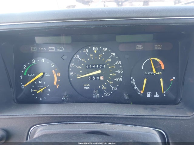 1988 Saab 900 მანქანა იყიდება აუქციონზე, vin: YS3AT76L1J7036643, აუქციონის ნომერი: 45369738