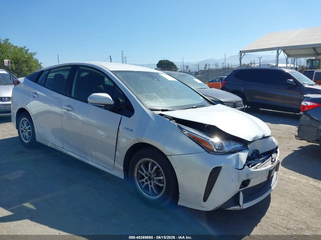 2019 Toyota Prius Le მანქანა იყიდება აუქციონზე, vin: JTDKARFU5K3077940, აუქციონის ნომერი: 45369860