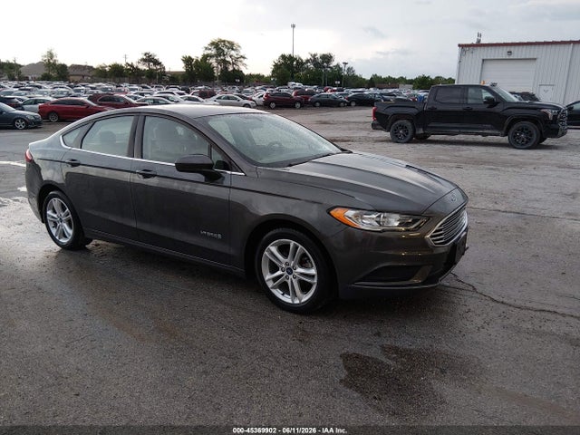 45369902 :رقم المزاد ، 3FA6P0UU1JR278867 vin ، 2018 Ford Fusion Hybrid S مزاد بيع